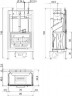 Каминная топка Palazzetti Экомоноблок 78 Фронтальный