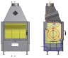 Каминная топка Hajduk VOLCANO AT h- гильотина