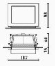 Облицовка камина EdilKamin Bix Box Accaio Inox (45, 76)