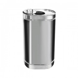 Настенный бак, вертикальный 53 литра ( Вулкан )