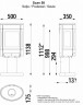 Печь камин Scan 58-2