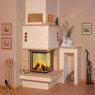 Каминная облицовка из изразцов Hark 3/191.4