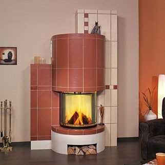 Каминная облицовка из изразцов Hark 3/194.2