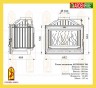 Чугунная топка Мета Ardenfire Аксиома