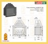 Чугунная топка Мета Ardenfire Камилла 700