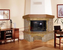 Угловой камин Ромео