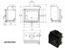 Каминная топка Kratki Antek/PW/8