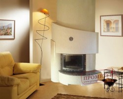 Угловой камин Соня