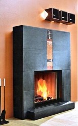 Облицовка камина EdilKamin Dromond stonelite nero (90)