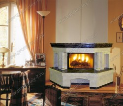 Угловой камин Соул 5