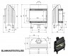 Каминная топка Kratki Blanka 670/570/L/BS