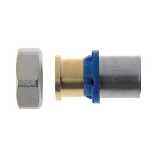 Переходник с накидной гайкой 16х2,0х1/2 профиль H,TH, U